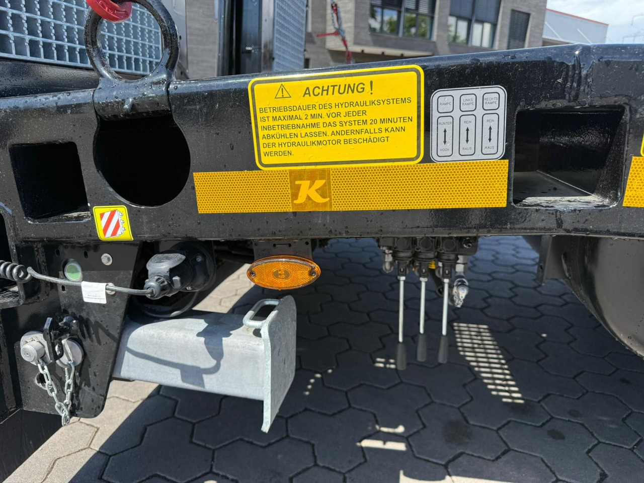 Lavloader semitrailer Kässbohrer SLS.HS Tieflader mit hydr. Schwanenhals: bilde 8 Lavloader semitrailer Kässbohrer SLS.HS Tieflader mit hydr. Schwanenhals: bilde 8