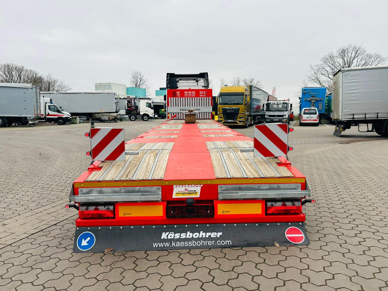 Ny Åpen semitrailer Kässbohrer SPA Mega Tele Plattform Auflieger: bilde 7 Ny Åpen semitrailer Kässbohrer SPA Mega Tele Plattform Auflieger: bilde 7