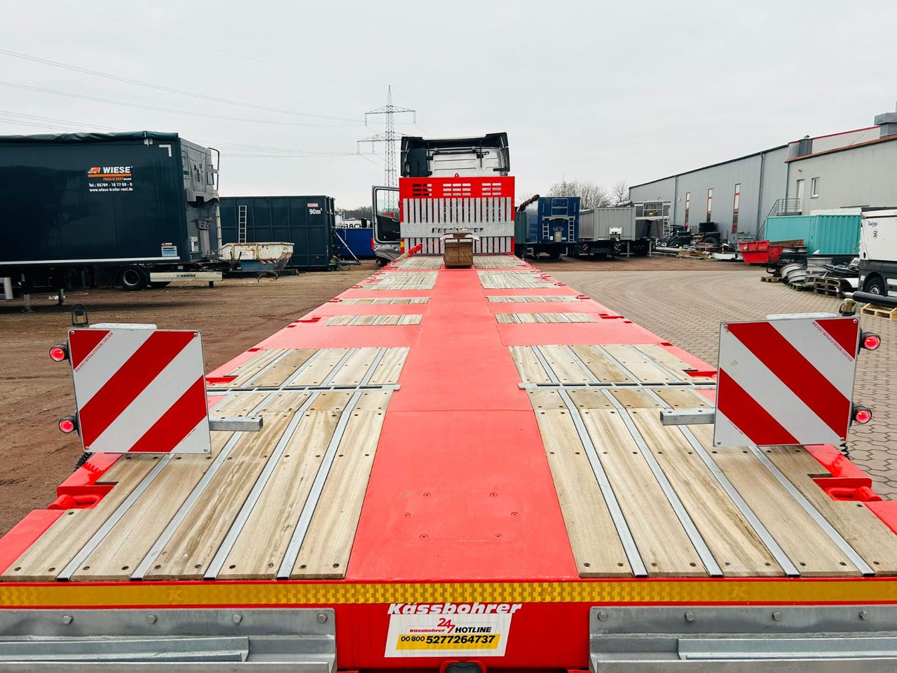 Ny Åpen semitrailer Kässbohrer SPA Mega Tele Plattform Auflieger: bilde 8 Ny Åpen semitrailer Kässbohrer SPA Mega Tele Plattform Auflieger: bilde 8