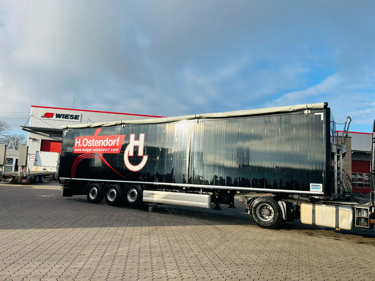 Knapen K100 Schubboden 92m³ Alu Felgen TÜV Plane Neu - Med walking floor semitrailer: bilde 3 Knapen K100 Schubboden 92m³ Alu Felgen TÜV Plane Neu - Med walking floor semitrailer: bilde 3