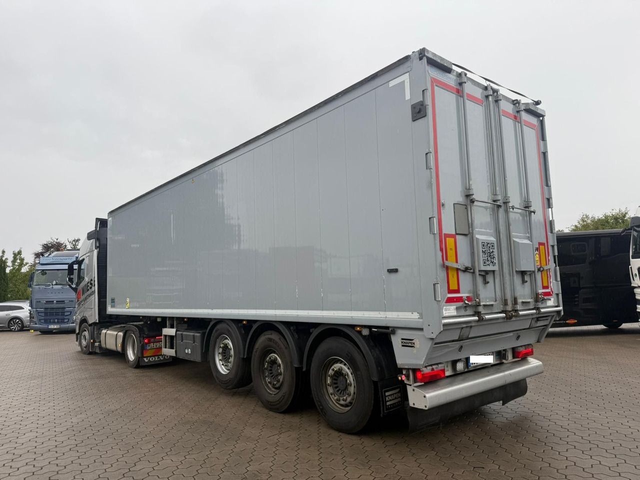 Knapen K200 Agrar 60 m³ 6mm Boden Powersheet - Med walking floor semitrailer: bilde 5 Knapen K200 Agrar 60 m³ 6mm Boden Powersheet - Med walking floor semitrailer: bilde 5