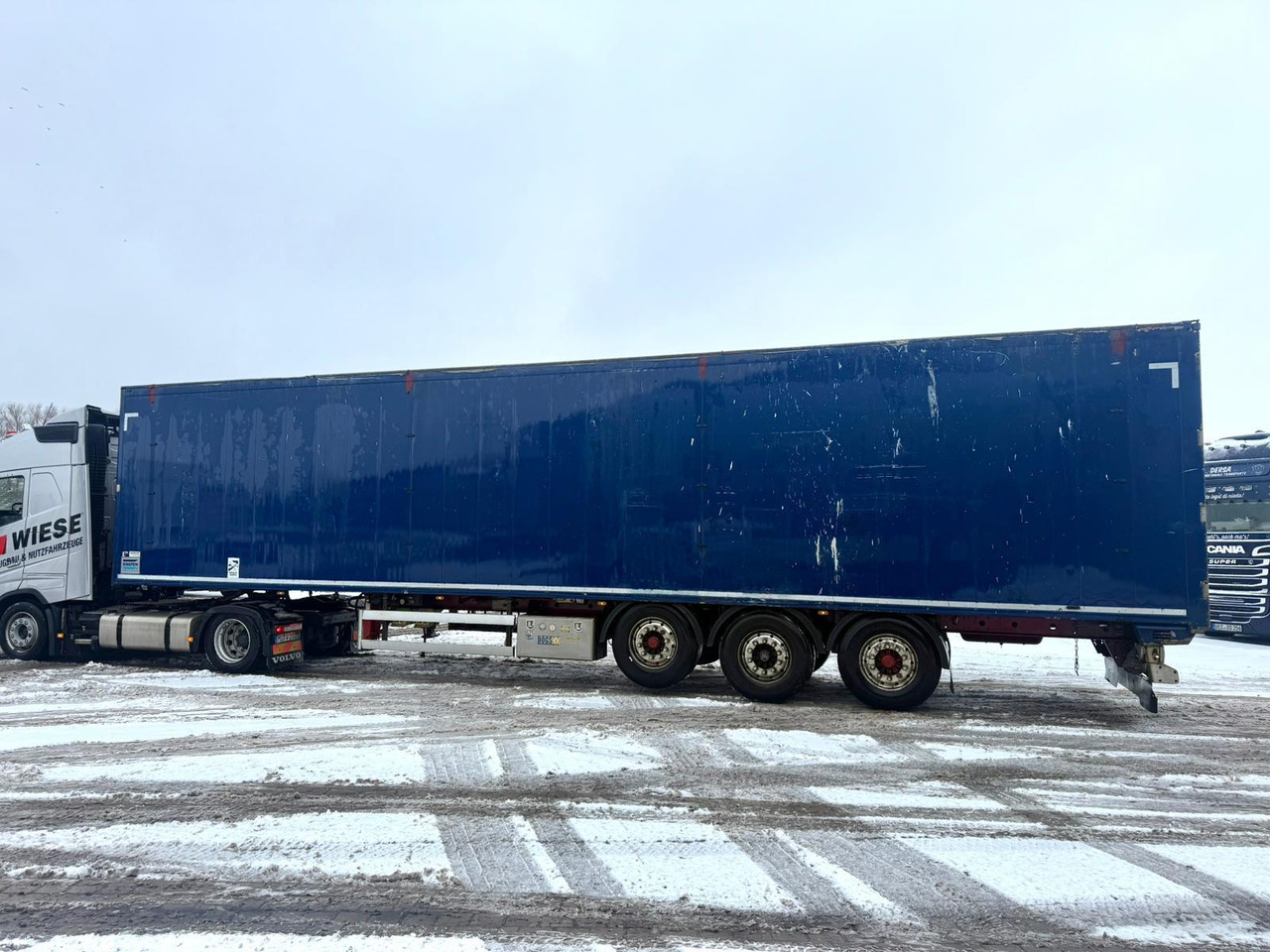 Knapen K200 Schubboden 92m³ Heavy Duty Aluminium Boden - Med walking floor semitrailer: bilde 3 Knapen K200 Schubboden 92m³ Heavy Duty Aluminium Boden - Med walking floor semitrailer: bilde 3