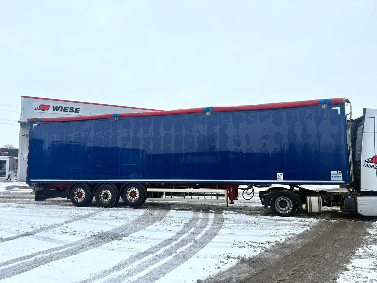 Knapen K200 Schubboden 92m³ Heavy Duty Aluminium Boden - Med walking floor semitrailer: bilde 2 Knapen K200 Schubboden 92m³ Heavy Duty Aluminium Boden - Med walking floor semitrailer: bilde 2