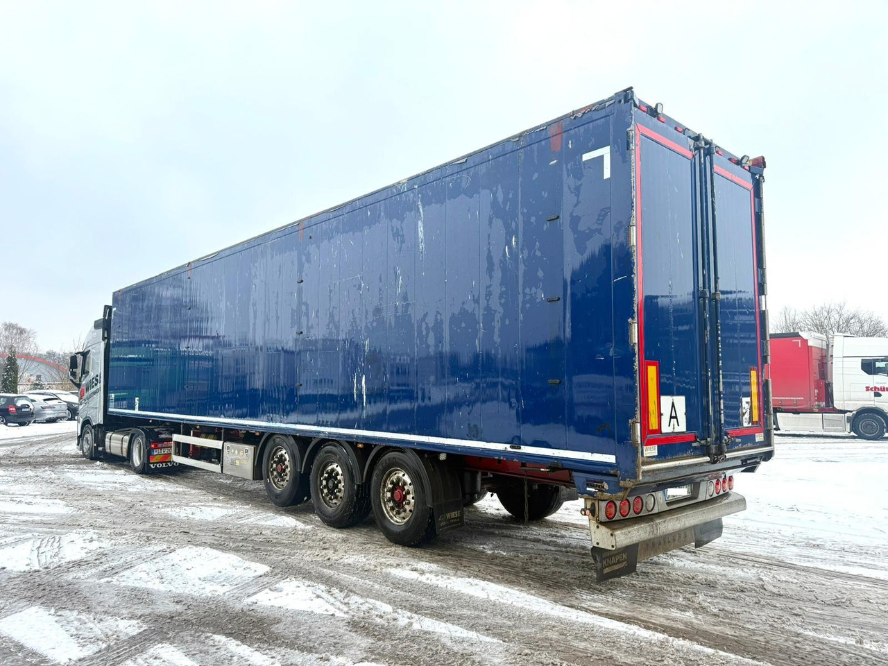 Knapen K200 Schubboden 92m³ Heavy Duty Aluminium Boden - Med walking floor semitrailer: bilde 5 Knapen K200 Schubboden 92m³ Heavy Duty Aluminium Boden - Med walking floor semitrailer: bilde 5