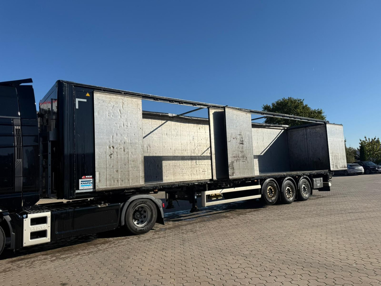 Knapen K502 Seitentüren Schubboden - Med walking floor semitrailer: bilde 1 Knapen K502 Seitentüren Schubboden - Med walking floor semitrailer: bilde 1