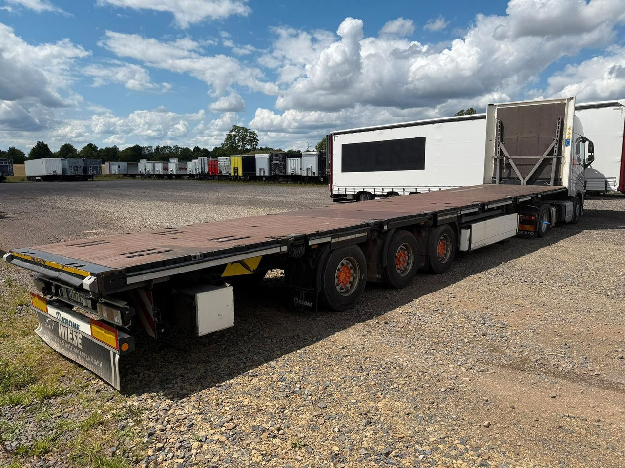 Krone SDP 27 Mega Stahlmatten Auflieger - Åpen semitrailer: bilde 4 Krone SDP 27 Mega Stahlmatten Auflieger - Åpen semitrailer: bilde 4