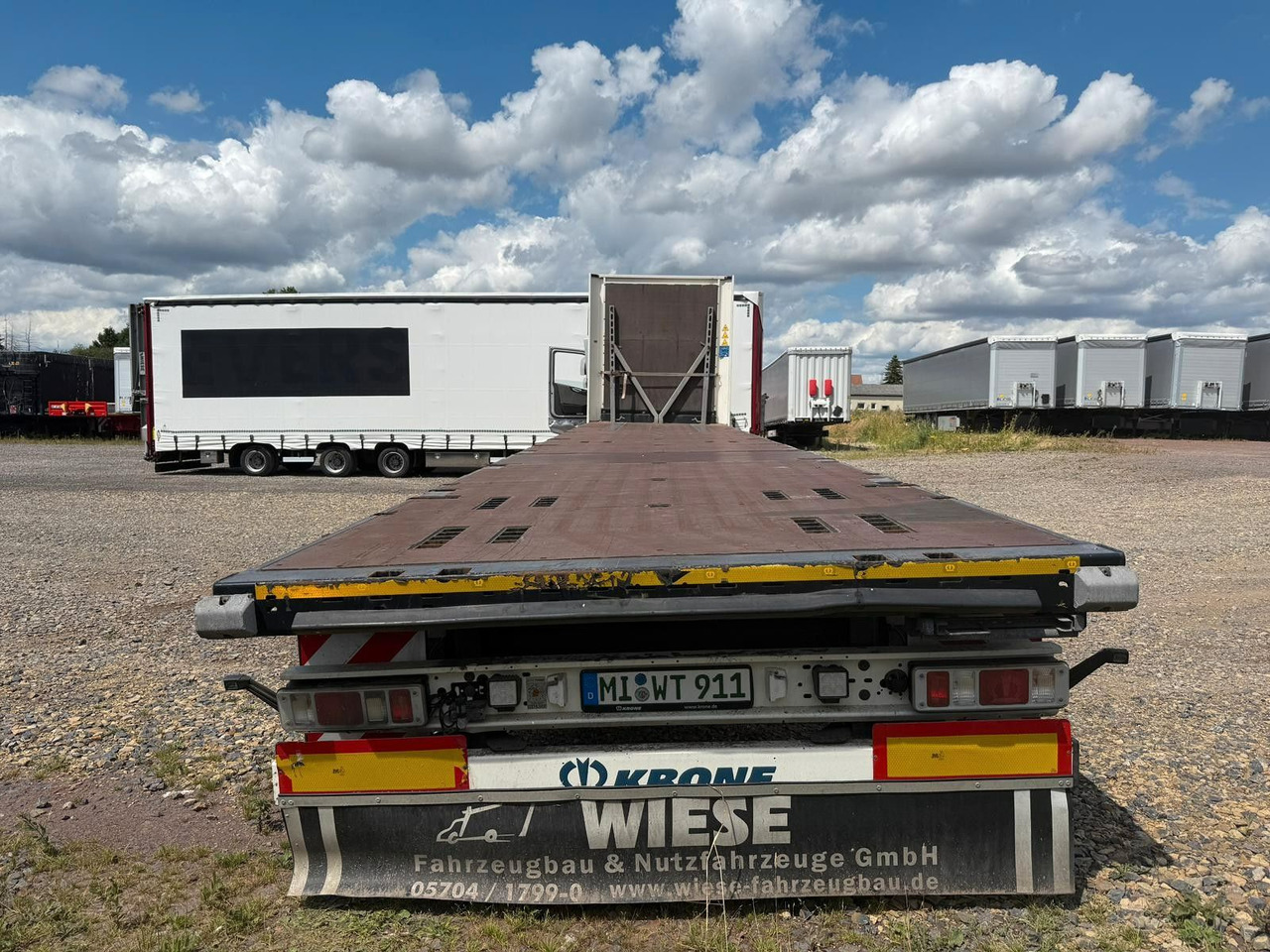 Krone SDP 27 Mega Stahlmatten Auflieger - Åpen semitrailer: bilde 2 Krone SDP 27 Mega Stahlmatten Auflieger - Åpen semitrailer: bilde 2