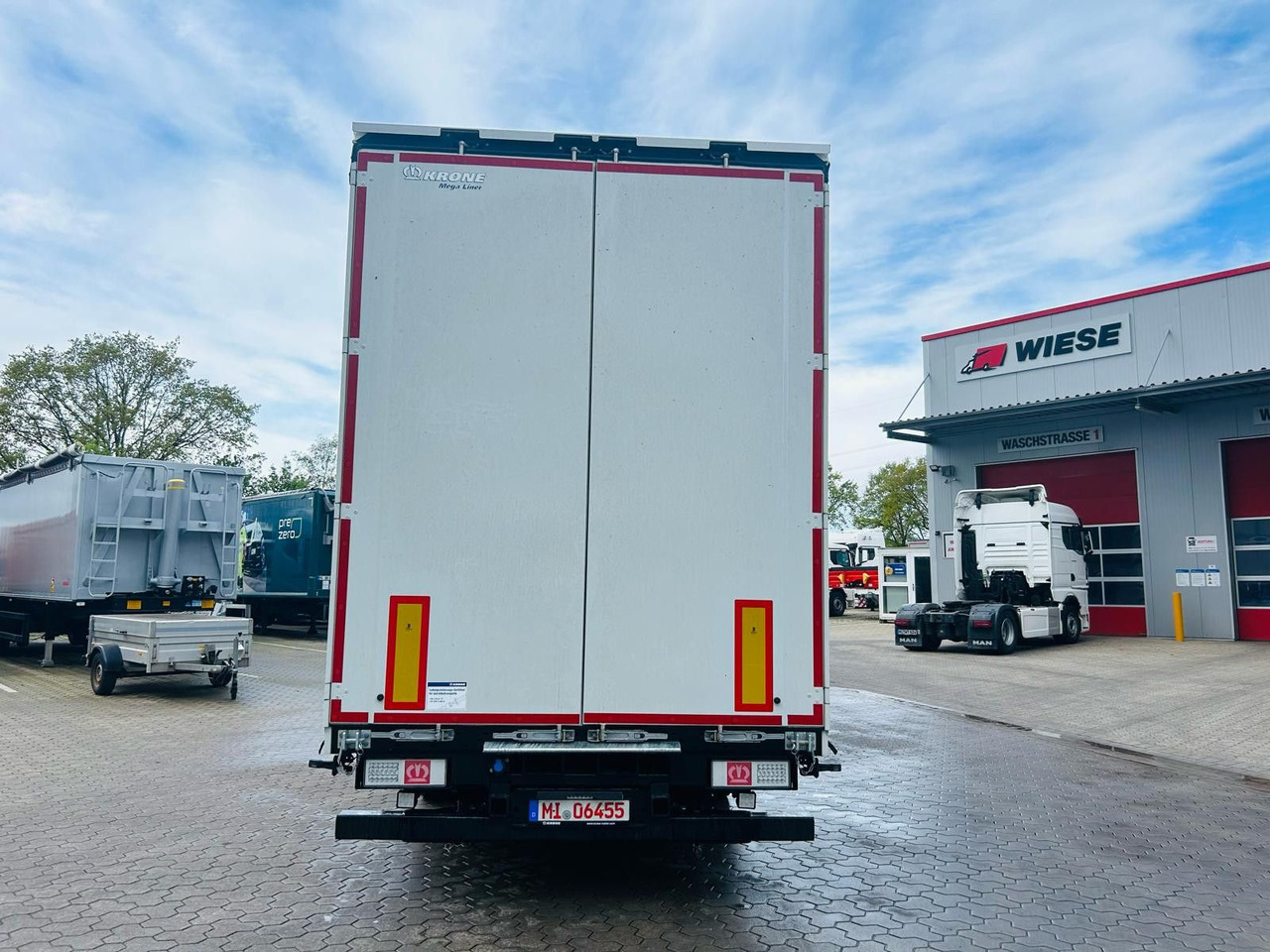 Krone SDP 27 Stufensattel Auflieger mit Spreizheck - Gardintrailer: bilde 5 Krone SDP 27 Stufensattel Auflieger mit Spreizheck - Gardintrailer: bilde 5