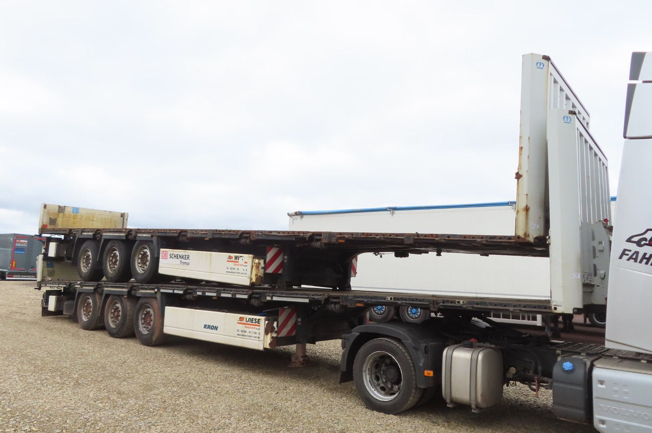 Krone Stahlmattenauflieger - Åpen semitrailer: bilde 1 Krone Stahlmattenauflieger - Åpen semitrailer: bilde 1
