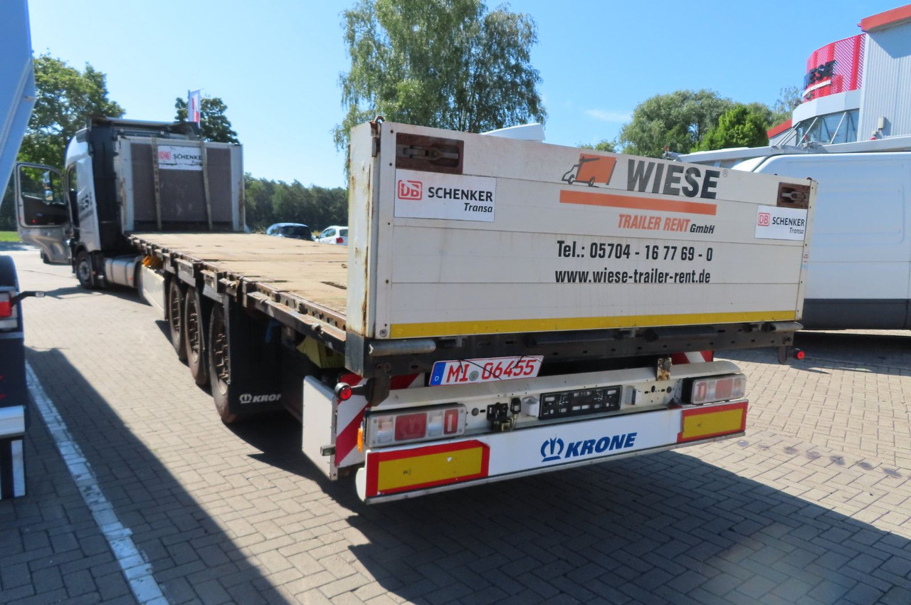 Krone Stahlmattenauflieger - Åpen semitrailer: bilde 2 Krone Stahlmattenauflieger - Åpen semitrailer: bilde 2