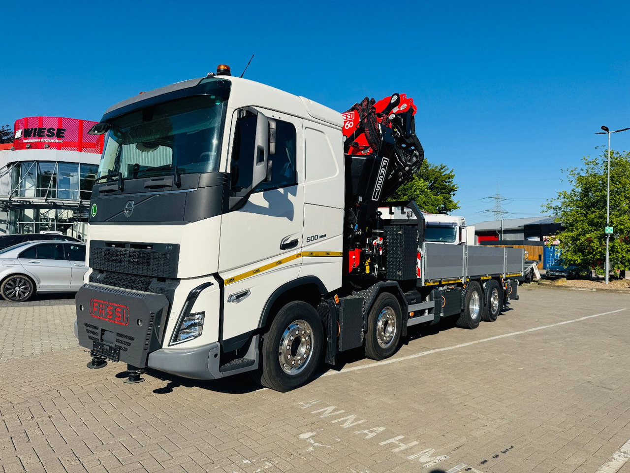 Volvo FH 500 8x2 mit F710RA.2.27 L426 und V20 Winde - Lastebil, Kranbil: bilde 1 Volvo FH 500 8x2 mit F710RA.2.27 L426 und V20 Winde - Lastebil, Kranbil: bilde 1