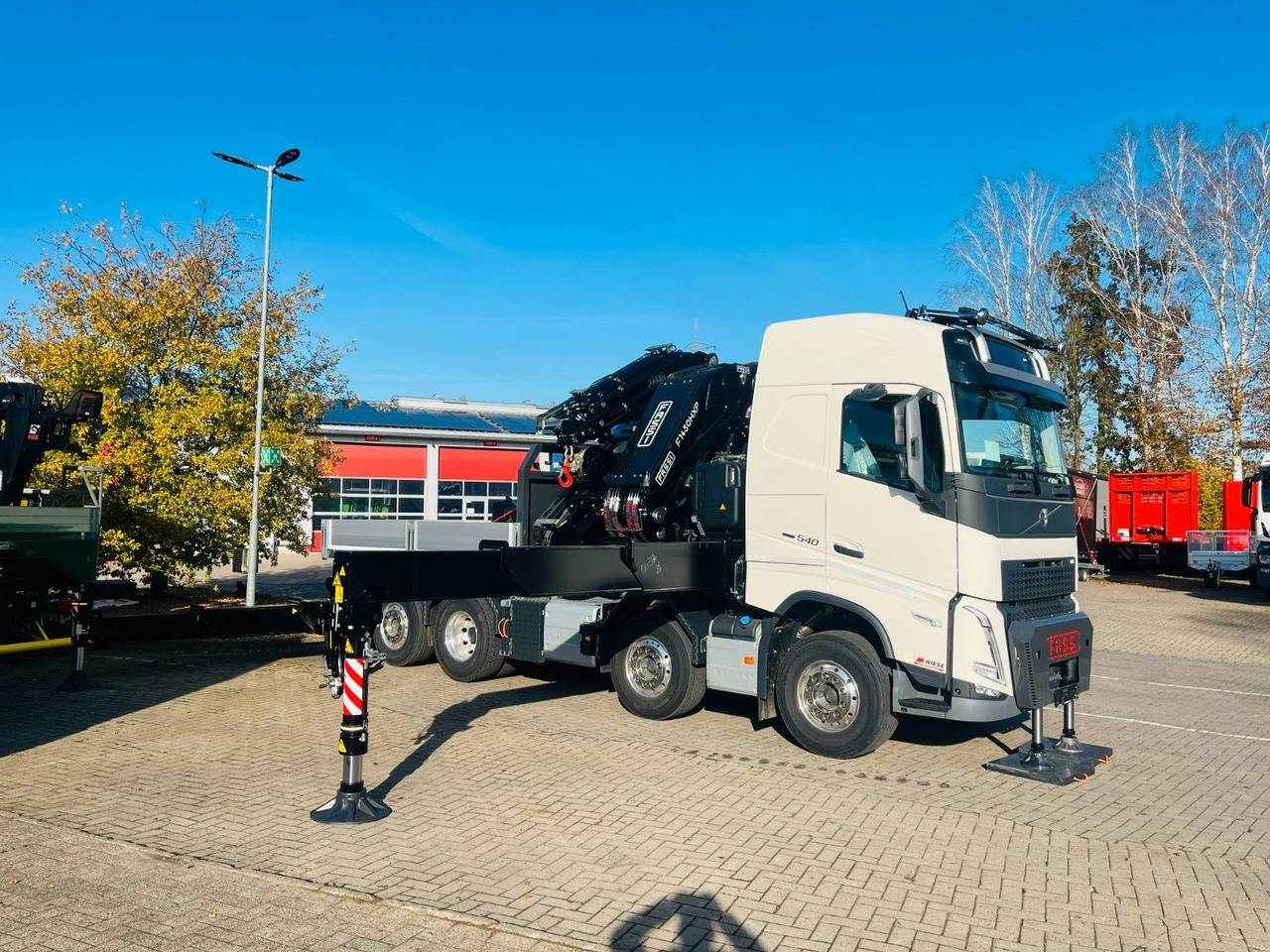 Volvo FH 540 SZM mit F1450 HXP Fly Jib + Winde - Lastebil, Kranbil: bilde 1 Volvo FH 540 SZM mit F1450 HXP Fly Jib + Winde - Lastebil, Kranbil: bilde 1