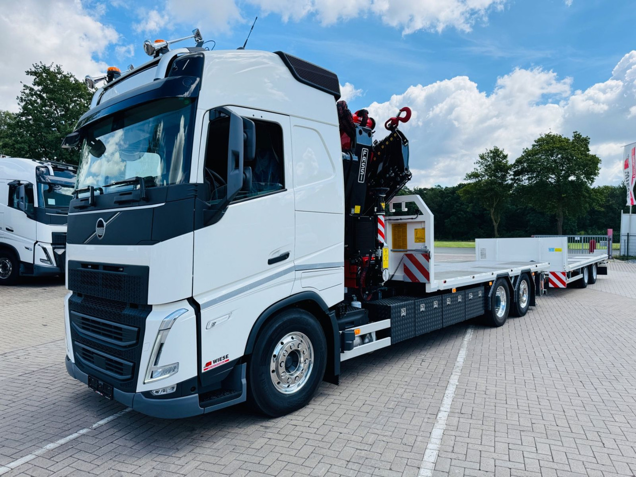 Lastebil, Kranbil Volvo FH540 6x2 Containerpritsche mit F545RA.2.26: bilde 10