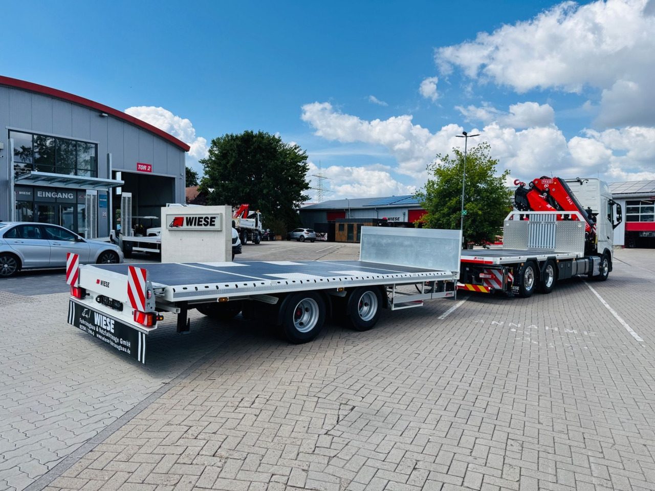 Lastebil, Kranbil Volvo FH540 6x2 Containerpritsche mit F545RA.2.26: bilde 6