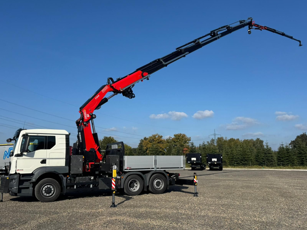 MAN 26.470 6x4-4 Hydrodrive Fassi Kran F545 Jib - Planbil, Kranbil: bilde 4 MAN 26.470 6x4-4 Hydrodrive Fassi Kran F545 Jib - Planbil, Kranbil: bilde 4