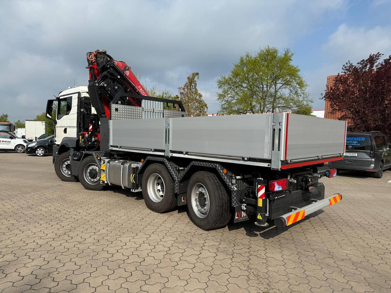 MAN 35.520 8x4 Kran Fassi F800, OHNE ABSTÜTZÜBERWACH - Planbil, Kranbil: bilde 1 MAN 35.520 8x4 Kran Fassi F800, OHNE ABSTÜTZÜBERWACH - Planbil, Kranbil: bilde 1