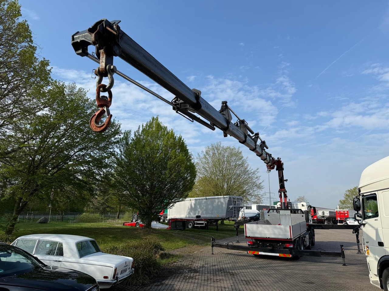 MAN 35.520 8x4 Kran Fassi F800, OHNE ABSTÜTZÜBERWACH - Planbil, Kranbil: bilde 5 MAN 35.520 8x4 Kran Fassi F800, OHNE ABSTÜTZÜBERWACH - Planbil, Kranbil: bilde 5