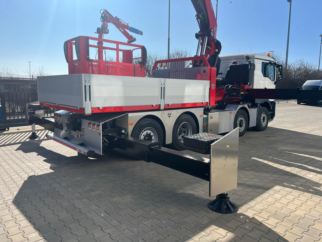 MAN 8x4 mit F1150RA.2.28 L616 Winde - Kranbil: bilde 5 MAN 8x4 mit F1150RA.2.28 L616 Winde - Kranbil: bilde 5