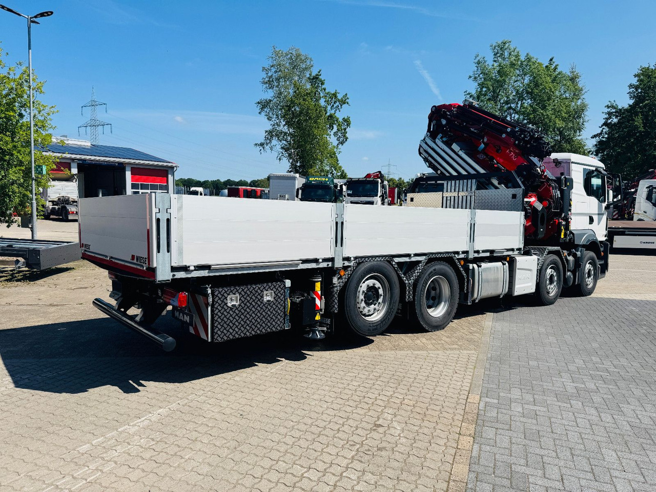 Kranbil MAN TGS 32.510 mit F710 Frontkran sofort: bilde 15