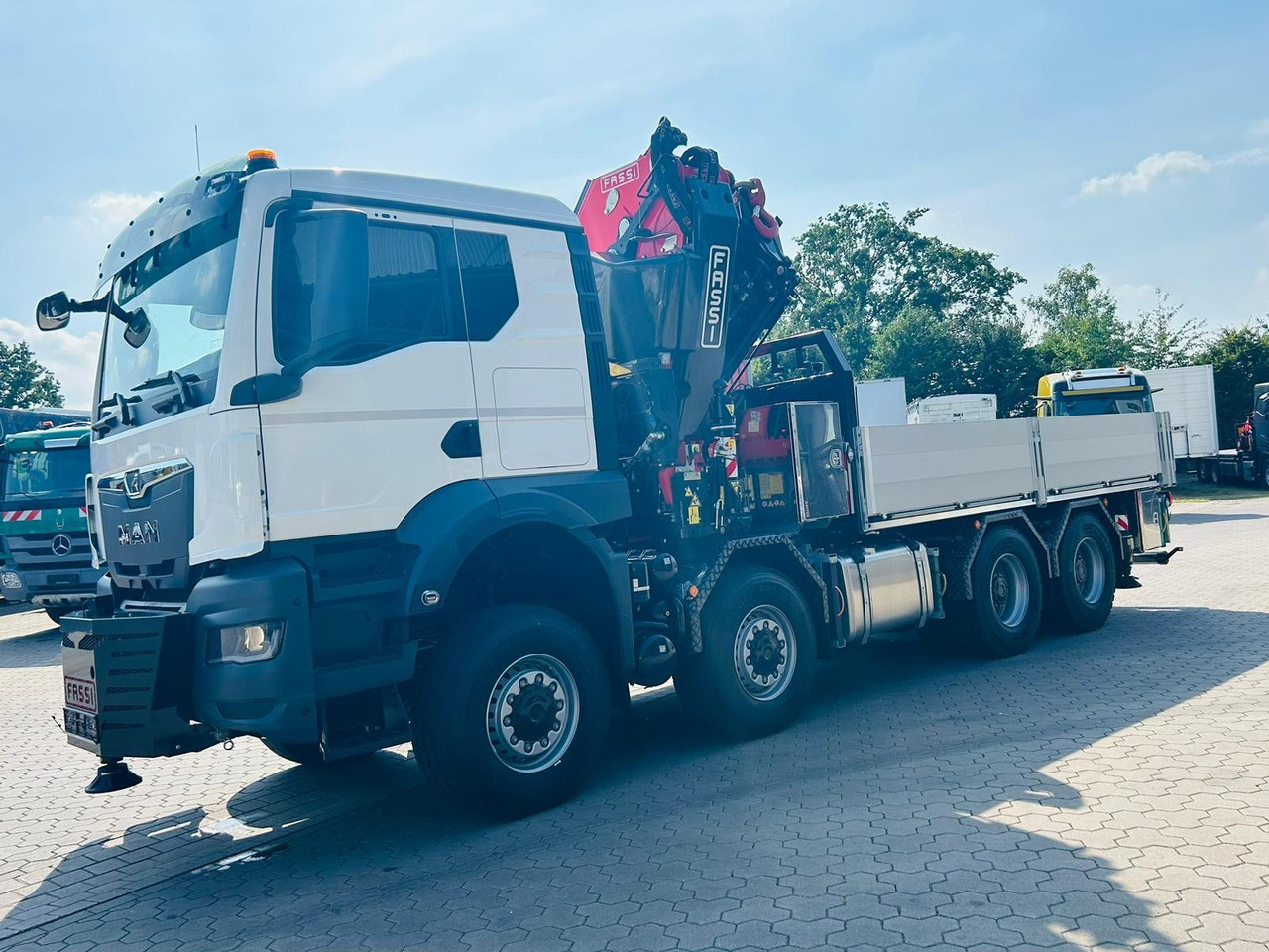 MAN TGS 41.520 8x8 mit Fassi Ladekran F710RA.2.26 - Kranbil: bilde 5 MAN TGS 41.520 8x8 mit Fassi Ladekran F710RA.2.26 - Kranbil: bilde 5