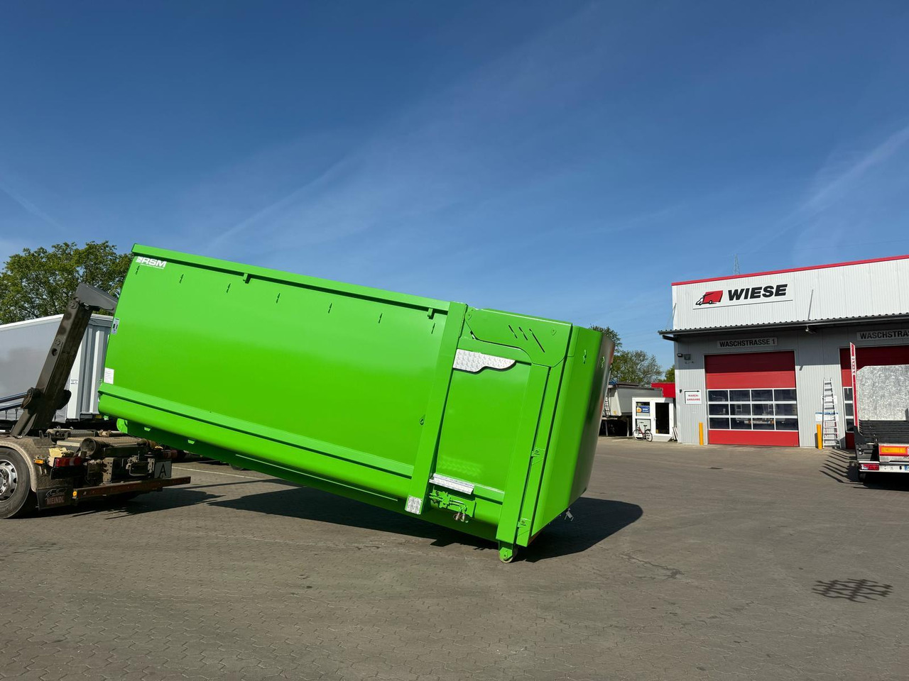 Ny Container-transport/ Vekselflak tilhenger RSM Abrollcontainer 38m³ mit hydr. Heckklappe: bilde 12