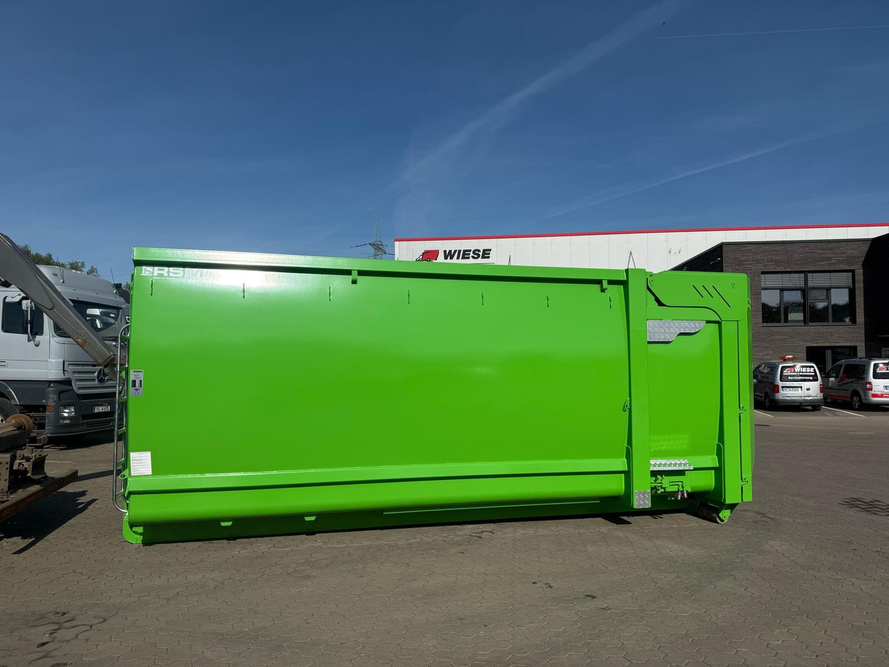 RSM Abrollcontainer 38m³ mit hydr. Heckklappe - Container-transport/ Vekselflak tilhenger: bilde 4 RSM Abrollcontainer 38m³ mit hydr. Heckklappe - Container-transport/ Vekselflak tilhenger: bilde 4