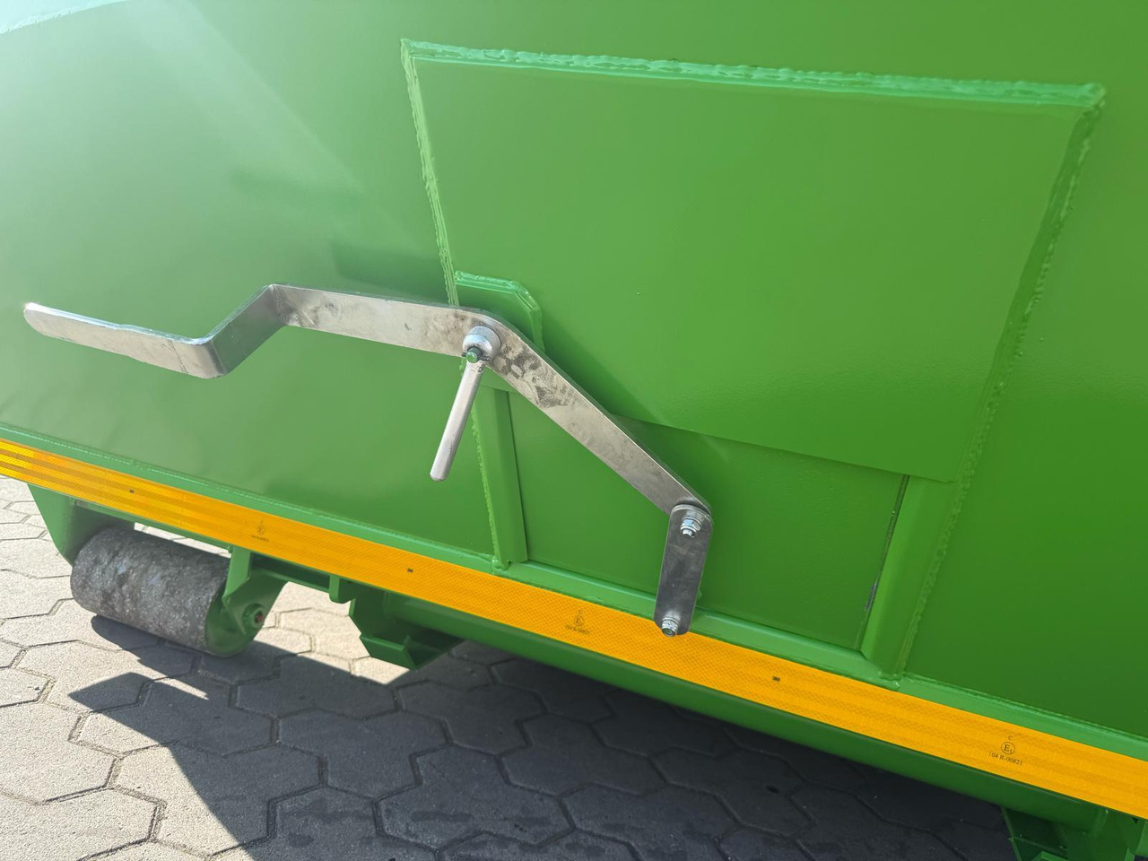 Ny Container-transport/ Vekselflak tilhenger RSM Abrollcontainer 38m³ mit hydr. Heckklappe: bilde 14