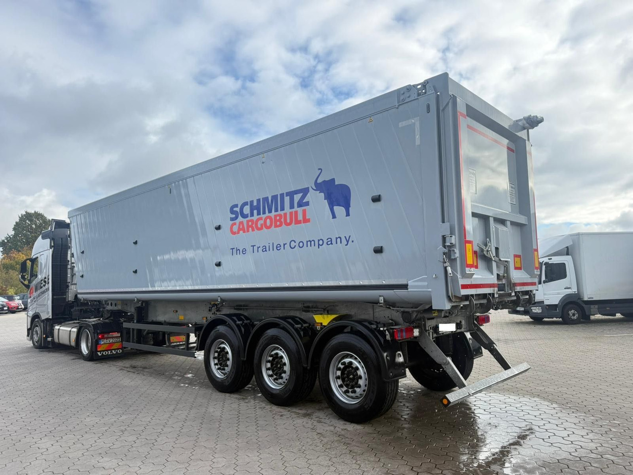 Schmitz Cargobull SCB S3D Alu Kipper 60m³ Fast Neuwertig OKUSLIDE - Tippsemi: bilde 5 Schmitz Cargobull SCB S3D Alu Kipper 60m³ Fast Neuwertig OKUSLIDE - Tippsemi: bilde 5