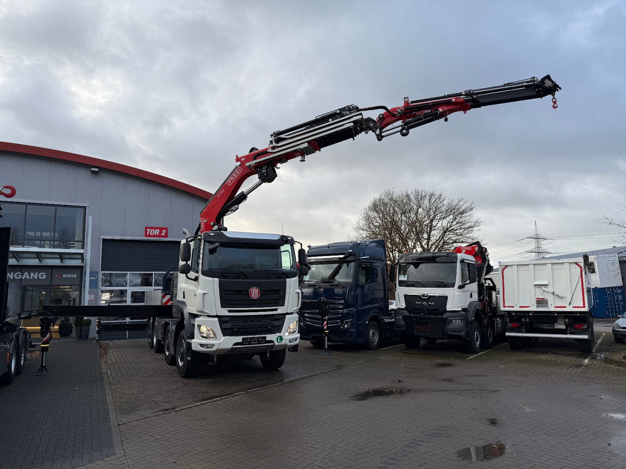 Tatra 41.500 8x8 Phoenix Fassi F710 Kran - Planbil, Kranbil: bilde 3 Tatra 41.500 8x8 Phoenix Fassi F710 Kran - Planbil, Kranbil: bilde 3