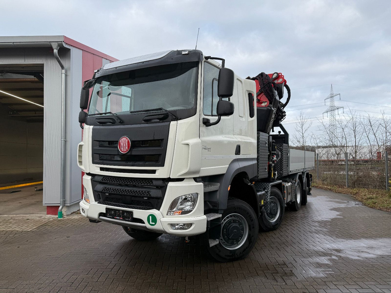 Tatra 41.500 8x8 Phoenix Fassi F710 Kran - Planbil, Kranbil: bilde 4 Tatra 41.500 8x8 Phoenix Fassi F710 Kran - Planbil, Kranbil: bilde 4