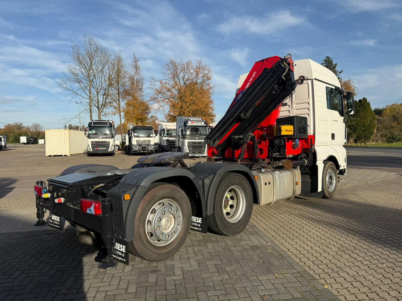 MAN TGX 26.440 6x2 mit HMF 3000-K5 Kran Top Zustand - Trekkvogn: bilde 3 MAN TGX 26.440 6x2 mit HMF 3000-K5 Kran Top Zustand - Trekkvogn: bilde 3
