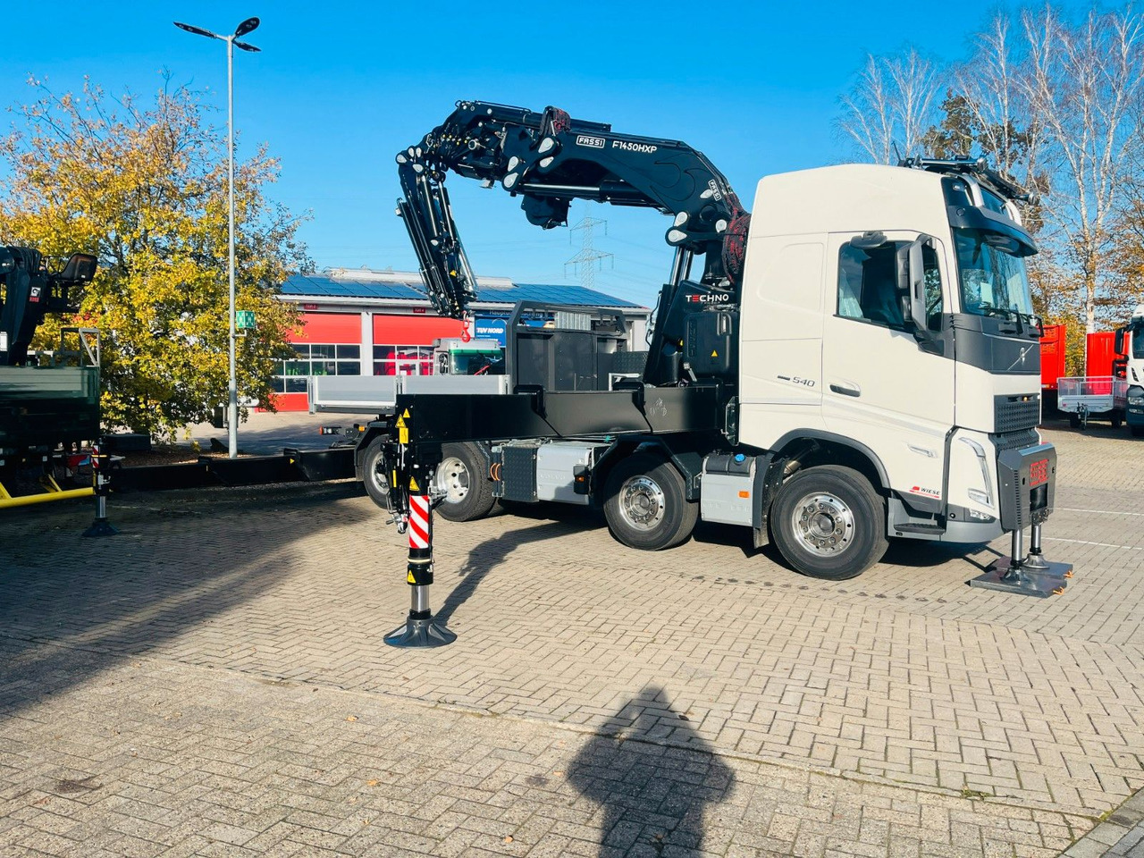 Volvo FH 540 SZM mit F1450 HXP Fly Jib + Winde - Kranbil: bilde 4 Volvo FH 540 SZM mit F1450 HXP Fly Jib + Winde - Kranbil: bilde 4