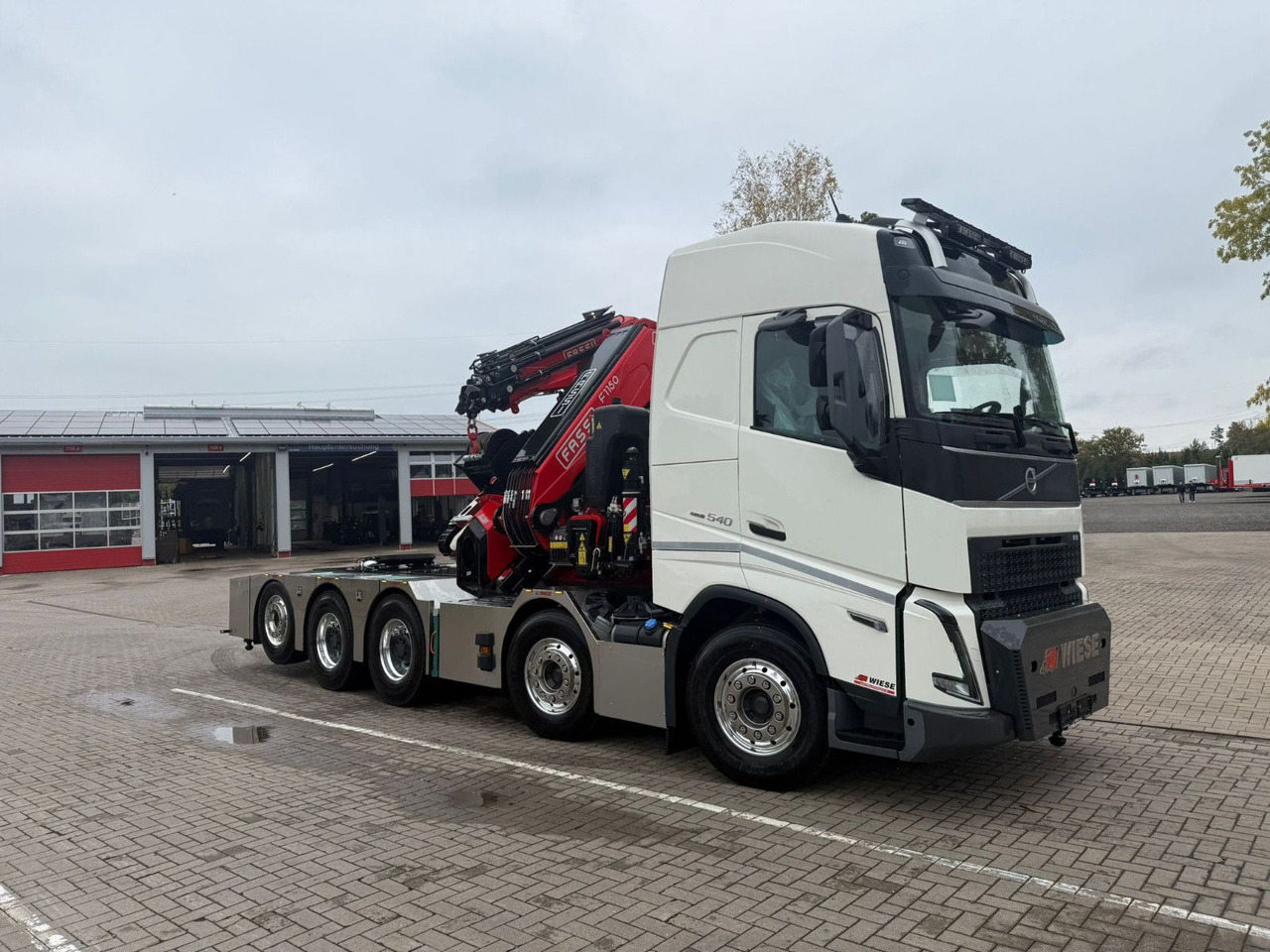 Volvo FH540 10x4 mit F1150 Ladekran, Sattelzugmaschine - Planbil, Kranbil: bilde 1 Volvo FH540 10x4 mit F1150 Ladekran, Sattelzugmaschine - Planbil, Kranbil: bilde 1