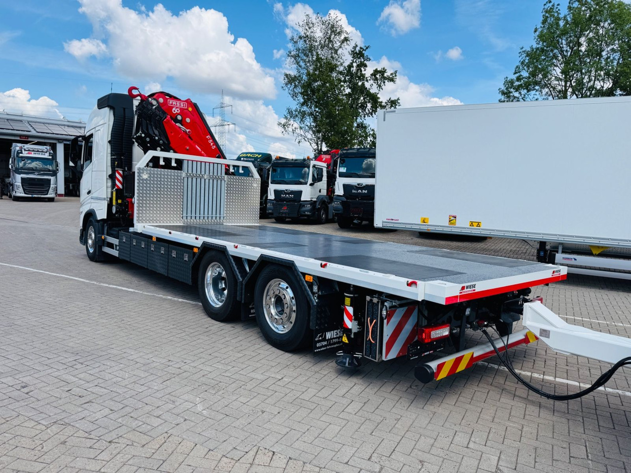 Volvo FH540 6x2 Containerpritsche mit F545RA.2.26 - Planbil, Kranbil: bilde 4 Volvo FH540 6x2 Containerpritsche mit F545RA.2.26 - Planbil, Kranbil: bilde 4
