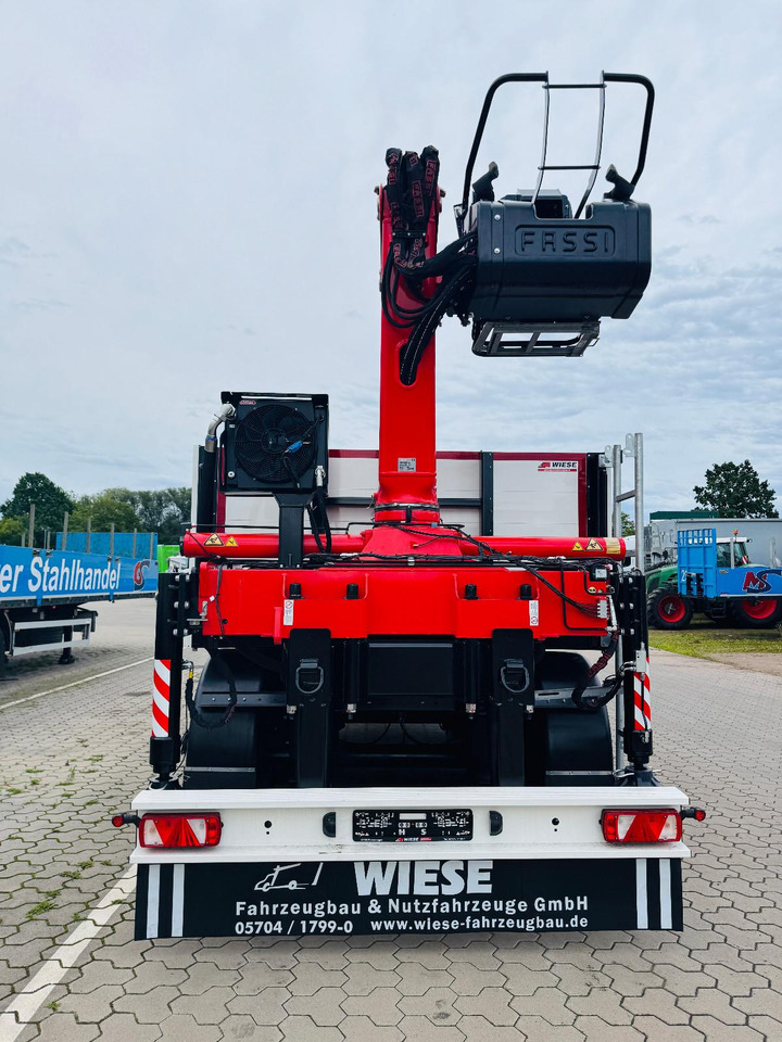 Wiese Baustoffauflieger mit Fassi Kran F240 - Lastebilkran: bilde 4 Wiese Baustoffauflieger mit Fassi Kran F240 - Lastebilkran: bilde 4
