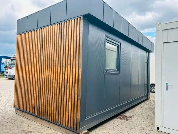 Wiese Wunderschöner Büro/Saunacontainer - Container-transport/ Vekselflak tilhenger: bilde 4 Wiese Wunderschöner Büro/Saunacontainer - Container-transport/ Vekselflak tilhenger: bilde 4