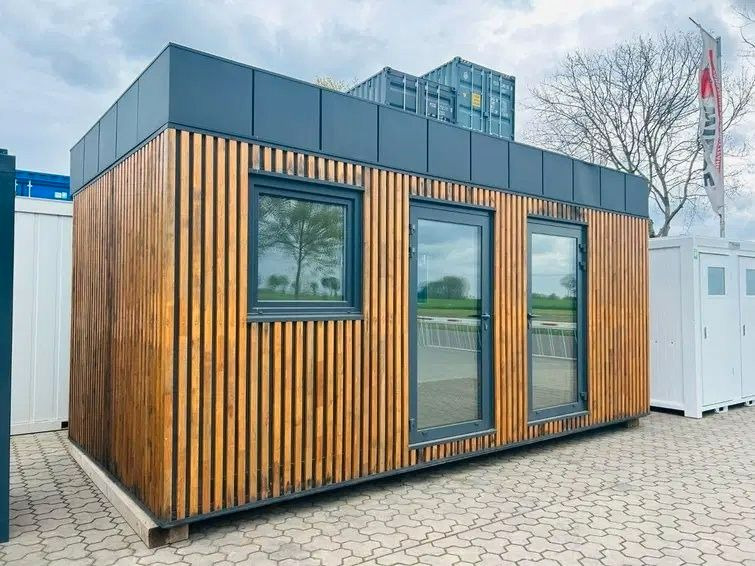 Wiese Wunderschöner Büro/Saunacontainer - Container-transport/ Vekselflak tilhenger: bilde 3 Wiese Wunderschöner Büro/Saunacontainer - Container-transport/ Vekselflak tilhenger: bilde 3