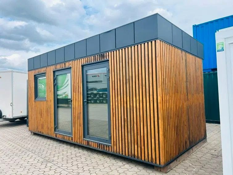 Wiese Wunderschöner Büro/Saunacontainer - Container-transport/ Vekselflak tilhenger: bilde 2 Wiese Wunderschöner Büro/Saunacontainer - Container-transport/ Vekselflak tilhenger: bilde 2