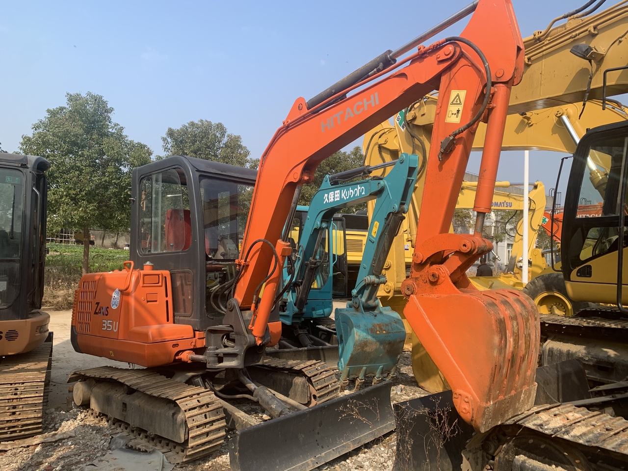 Minigraver HITACHI ZX35U-mini excavator: bilde 6
