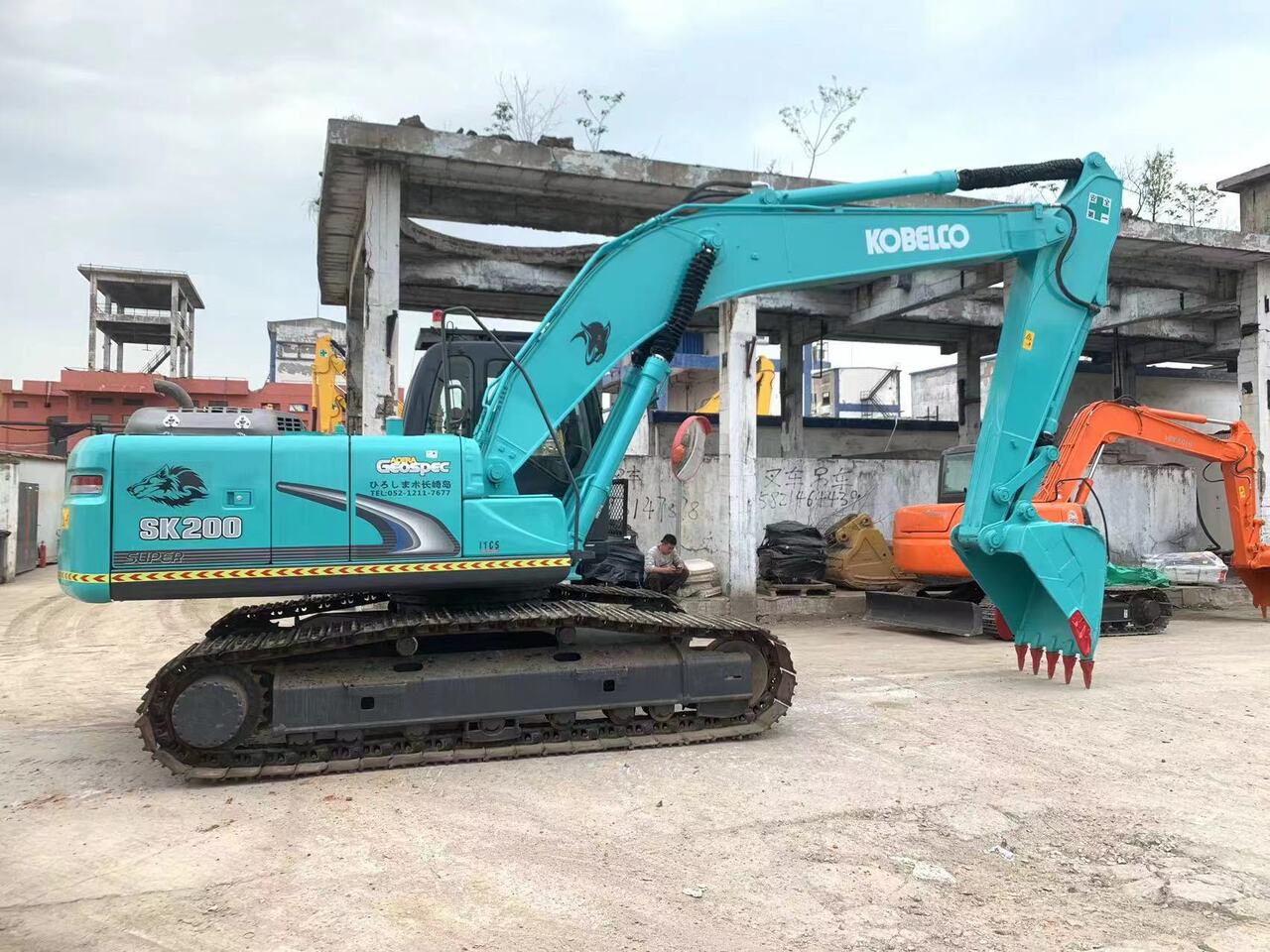 KOBELCO SK200-8 - Beltegraver: bilde 1 KOBELCO SK200-8 - Beltegraver: bilde 1