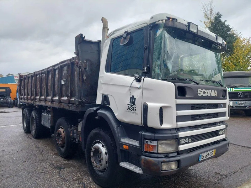 Scania P124-420 8x4 Kipper Steel - Tippbil: bilde 2 Scania P124-420 8x4 Kipper Steel - Tippbil: bilde 2
