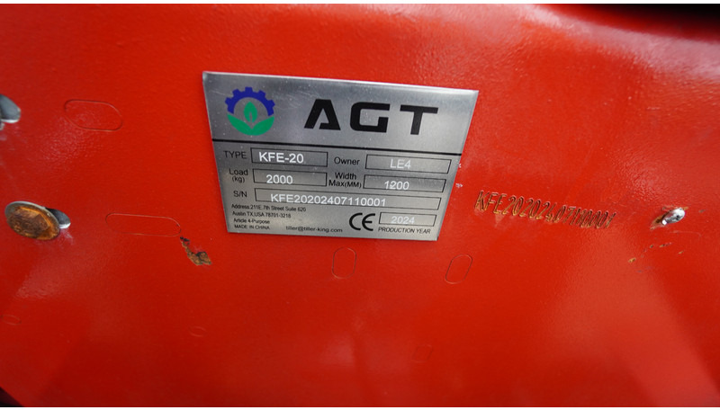 AGT KFE-20 NEW ELECTRIC FORKLIFT DUPLEX - Bygg og anlegg: bilde 5 AGT KFE-20 NEW ELECTRIC FORKLIFT DUPLEX - Bygg og anlegg: bilde 5