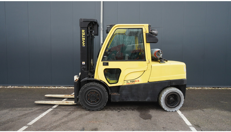 Hyster H5.5FT 6CYL LPG FORKLIFT TRIPLEX - Bygg og anlegg: bilde 2 Hyster H5.5FT 6CYL LPG FORKLIFT TRIPLEX - Bygg og anlegg: bilde 2