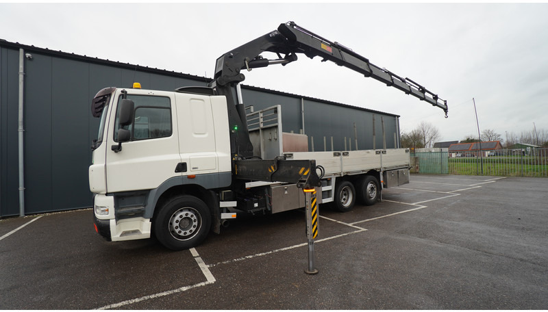 DAF CF 85.360 6x2 OPEN BOX WITH HMF 5300 CRANE - Kranbil: bilde 2 DAF CF 85.360 6x2 OPEN BOX WITH HMF 5300 CRANE - Kranbil: bilde 2