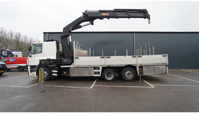 DAF CF 85.360 6x2 OPEN BOX WITH HMF 5300 CRANE - Kranbil: bilde 1 DAF CF 85.360 6x2 OPEN BOX WITH HMF 5300 CRANE - Kranbil: bilde 1