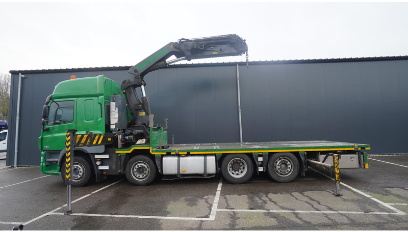 DAF CF 85.410 8X2 OPEN BOX WITH PALFINGER 42502 CRANE - Kranbil: bilde 1 DAF CF 85.410 8X2 OPEN BOX WITH PALFINGER 42502 CRANE - Kranbil: bilde 1