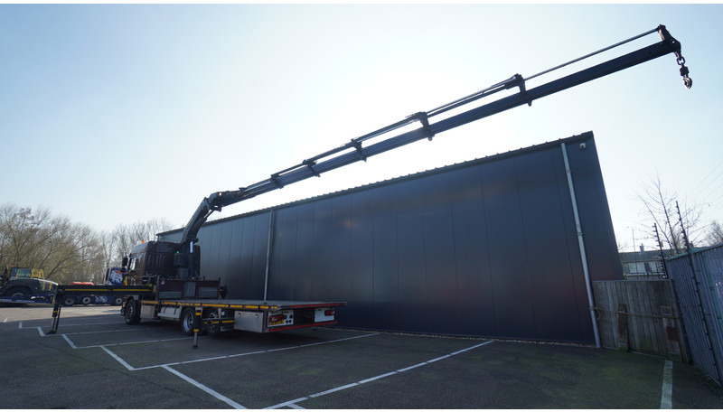 DAF XF 460 6X2 FLATBED TRUCK WITH PALFINGER PK 50002 CRANE - Kranbil: bilde 3 DAF XF 460 6X2 FLATBED TRUCK WITH PALFINGER PK 50002 CRANE - Kranbil: bilde 3