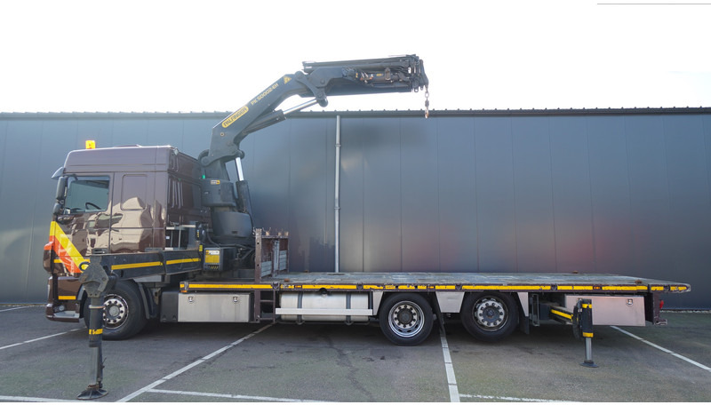 DAF XF 460 6X2 FLATBED TRUCK WITH PALFINGER PK 50002 CRANE - Kranbil: bilde 1 DAF XF 460 6X2 FLATBED TRUCK WITH PALFINGER PK 50002 CRANE - Kranbil: bilde 1