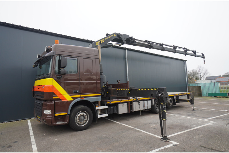 DAF XF 460 6X2 OPEN BOX WITH PALFINGER PK 50002 CRANE - Kranbil: bilde 1 DAF XF 460 6X2 OPEN BOX WITH PALFINGER PK 50002 CRANE - Kranbil: bilde 1