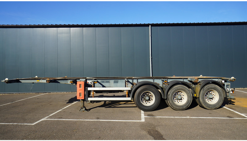Groenewegen 3 AXLE CONTAINER TRANSPORT TRAILER - Container-transport/ Vekselflak semitrailer: bilde 1 Groenewegen 3 AXLE CONTAINER TRANSPORT TRAILER - Container-transport/ Vekselflak semitrailer: bilde 1